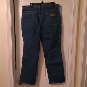 Vintage Wrangler Cowboy Cut Deep Blue Relaxed Denim Jeans